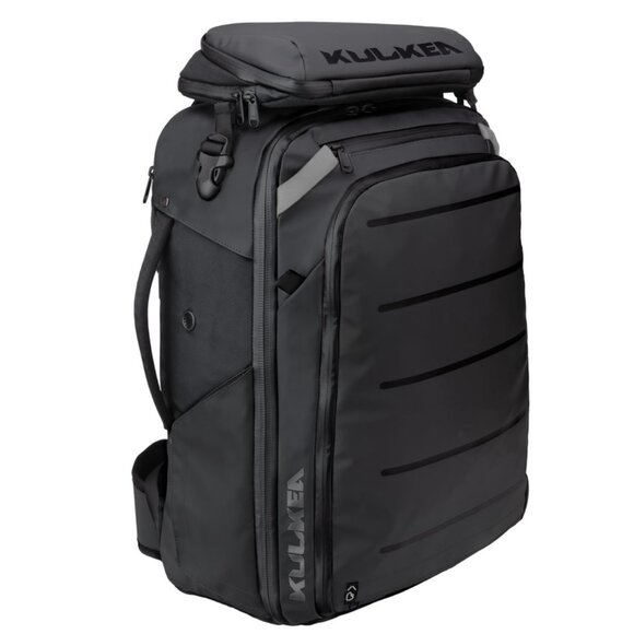 NWT Kulkea Käydä Travel Backpack, Black/Silver - Picture 1 of 11